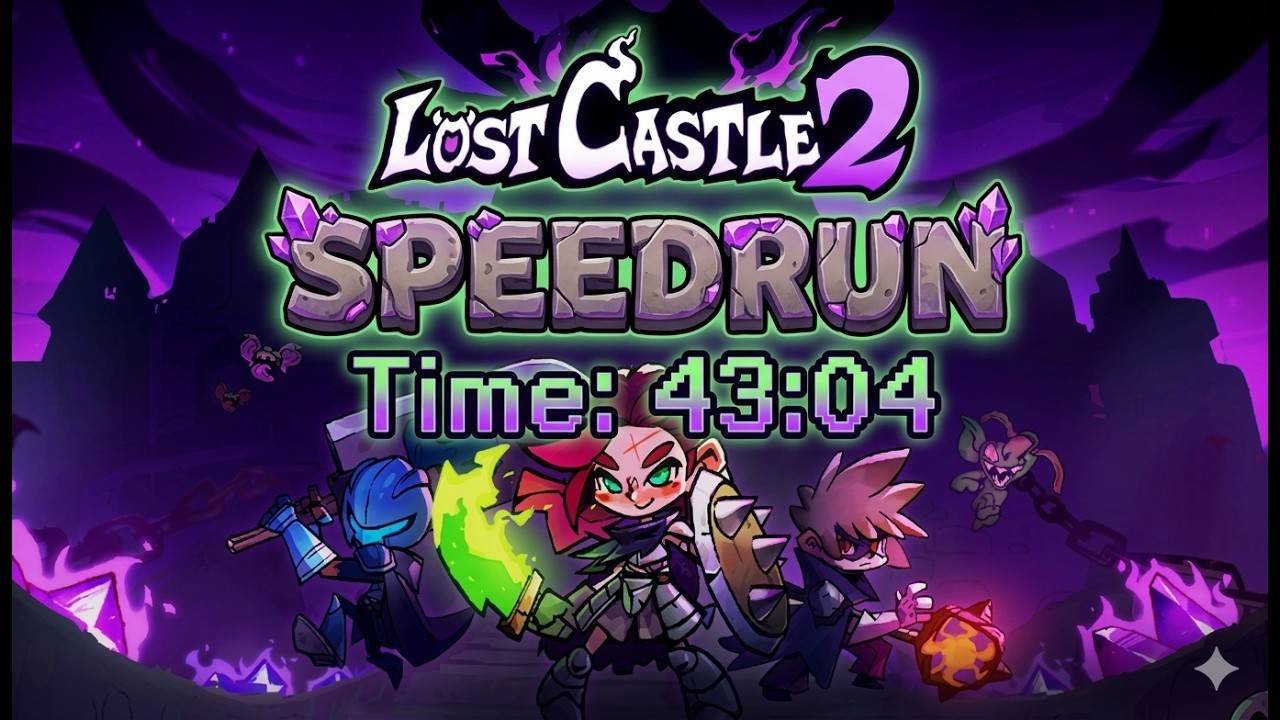 Lost Castle 2 &ldquo;WORLD RECORD?&rdquo; speedrun 43:04, nightmare3