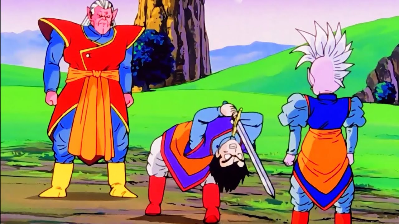 ドラゴンボールZ【DBZ (TV 1989)】► 悟飯が伝説のZソードを引き抜いた瞬間！界王神も不可能！悟飯の驚異的パワー► Dragon Ball Z Full HD