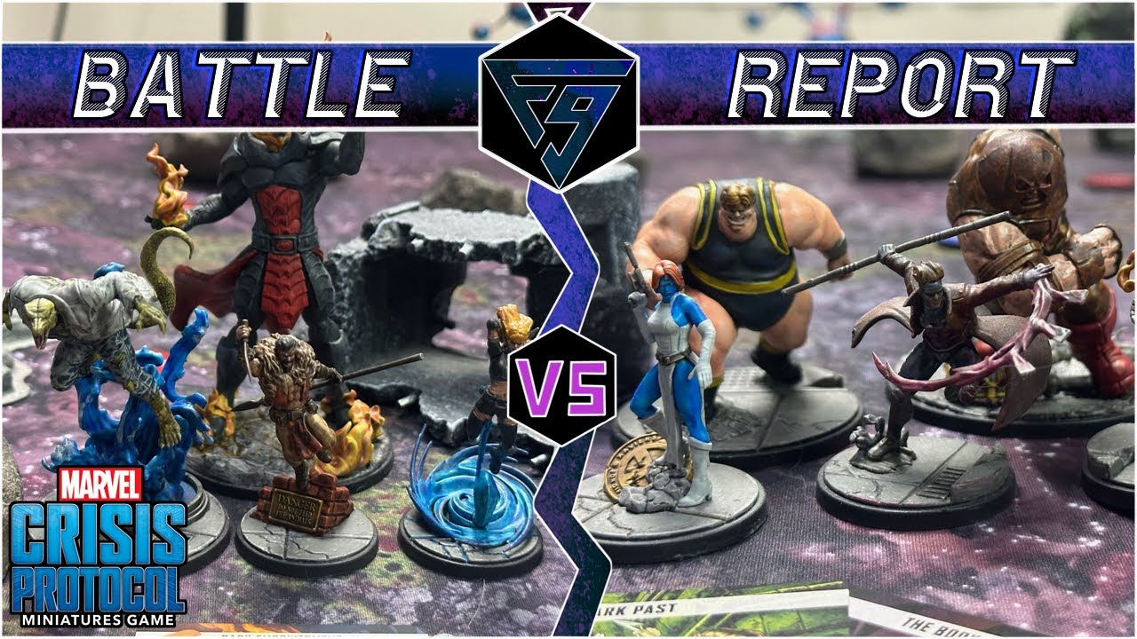 Marvel Crisis Protocol Battle Report [116] Dark Dimension VS Brotherhood of Mutants