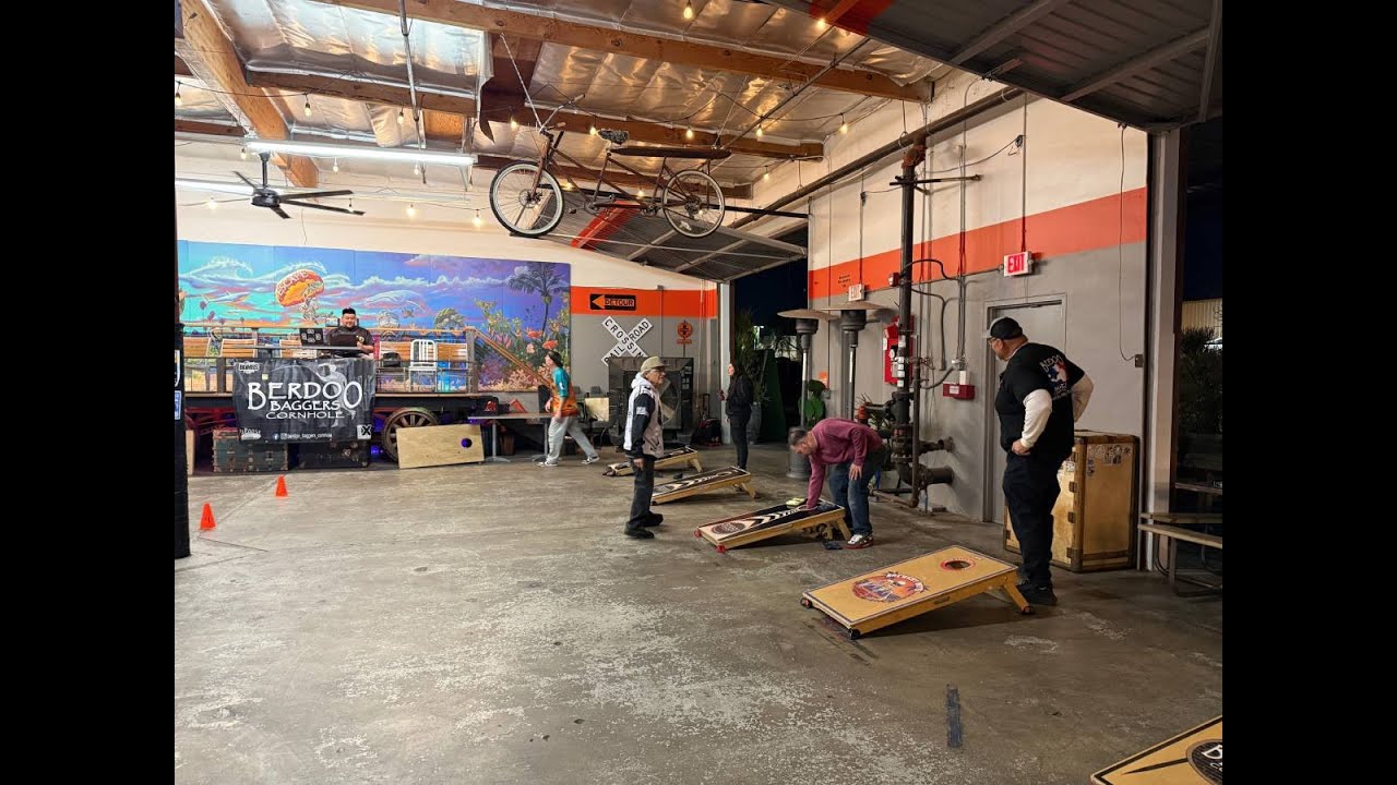 12/3/25 Faafo Cornhole is LIVE at Berdoo Wednesday nights!!