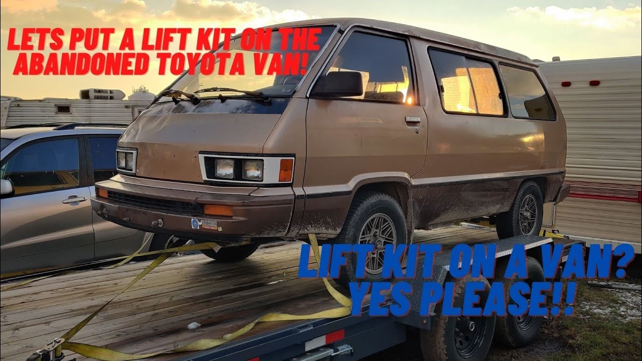 Lifting the 1984-89 2WD Toyota van