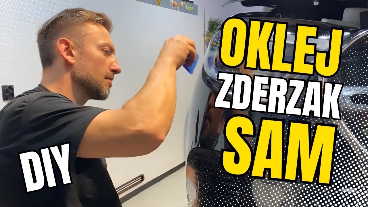 Jak okleić zderzak Mercedesa GLC folią PPF PRO? | Test żelu do aplikacji | #ZawódAplikator