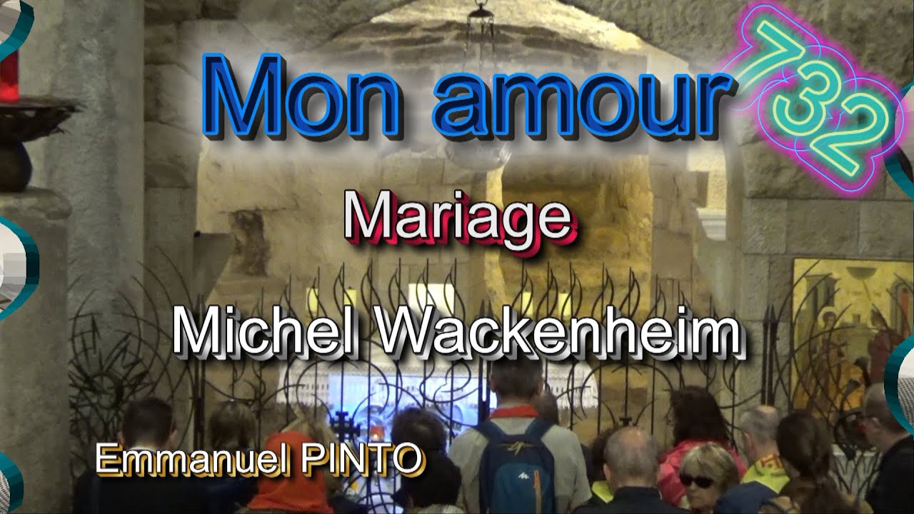 Mon amour - Michel Wackenheim - Charles Singer - EDIT 918 - Pour MARIAGE - instrumental - N°732