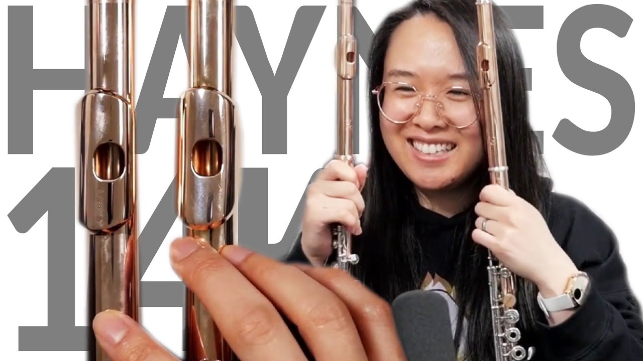 Haynes Custom 14K Rose Gold Flute | A bigger version of my flute! 🪈❤️