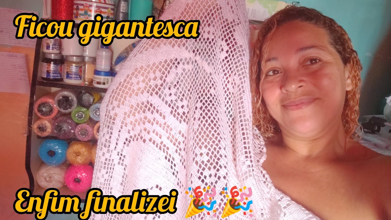 📢🚨finalizei 🚨toalha nossa senhora em crochê📢 ficou lindaaaaaaaaaaa 🥰🥰🥰