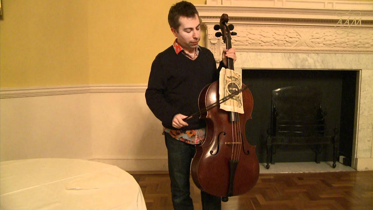 Biber's Battalia: making a cello into a drum