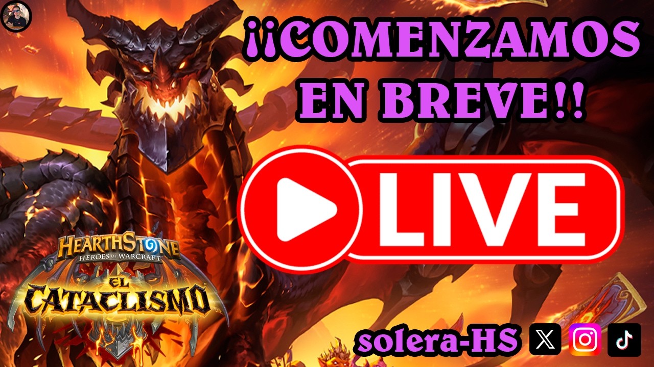 ÚLTIMO DÍA DE TABERNAS DE ACCESO ANTICIPADO | FALTA POCO PARA EL🌋CATACLISMO🌋| HEARTHSTONE DIRECTO