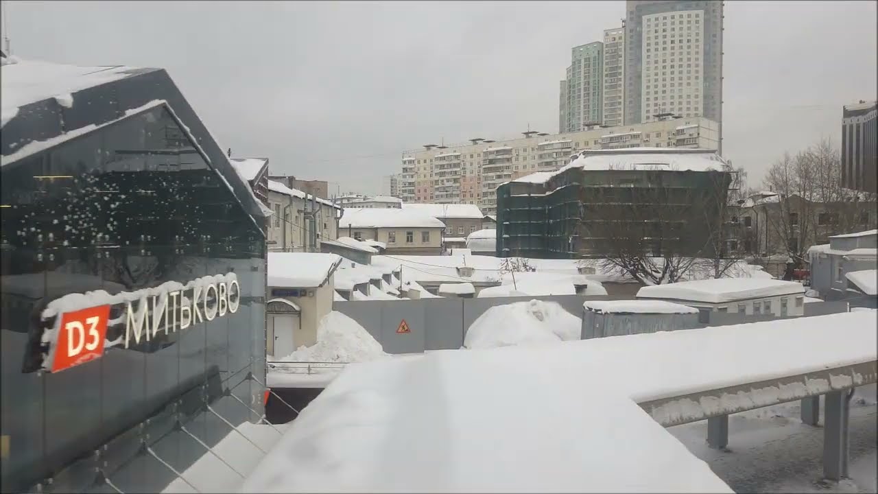 от Останкино до Перово по D3