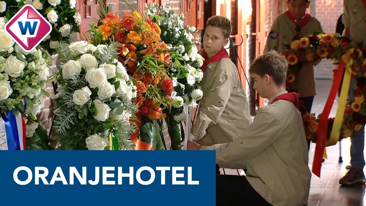 Herdenking Tweede Wereldoorlog bij het Oranjehotel - OMROEP WEST