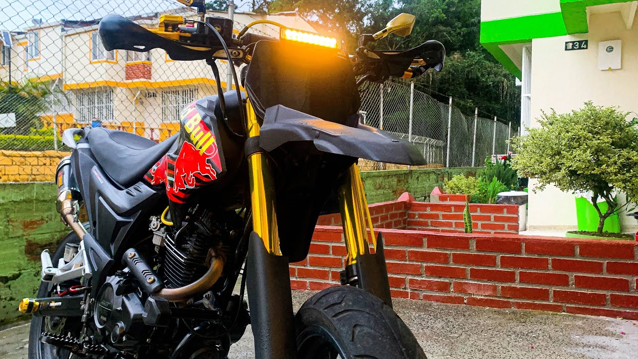 instalación  de exploradora en carenaje de yz / como instalar exploradora de moto