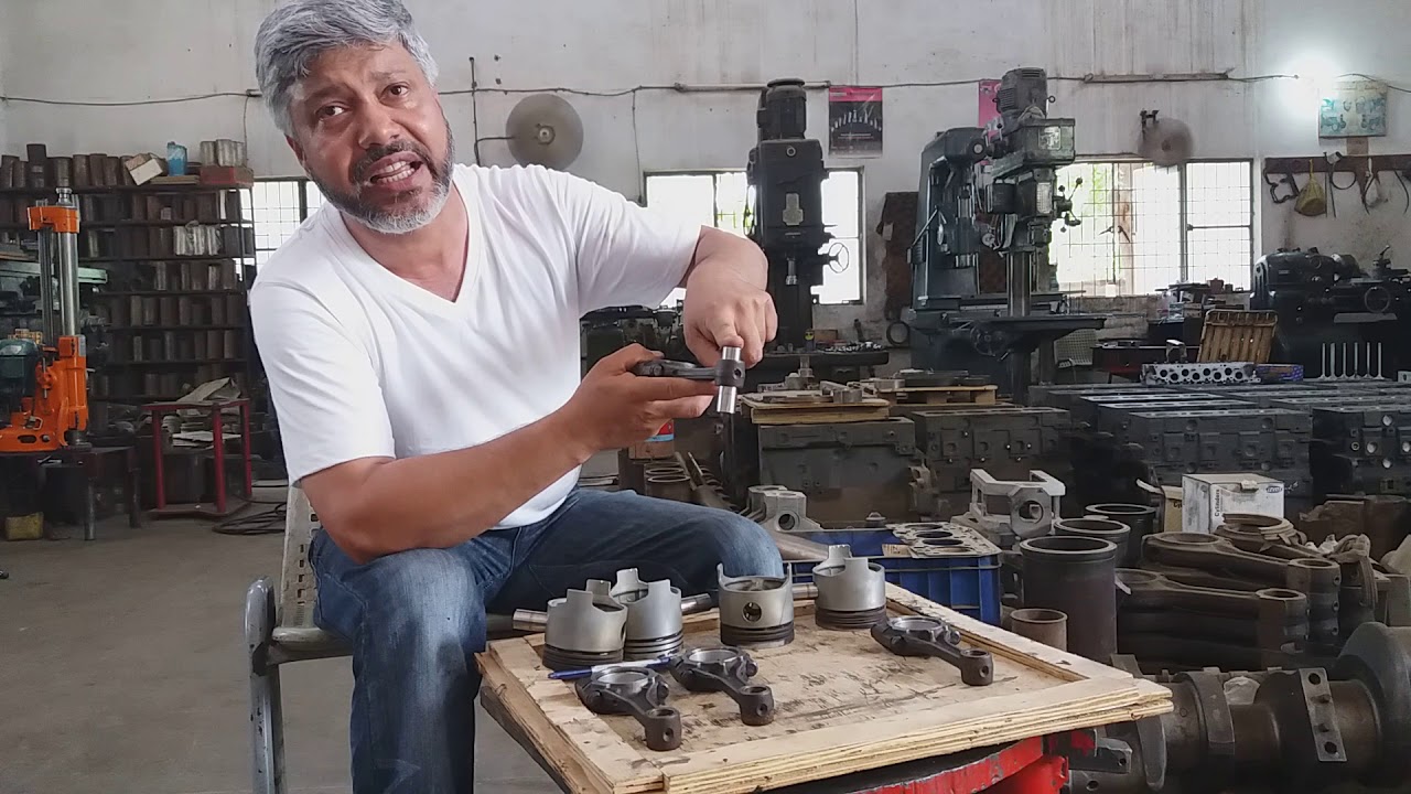 BROKEN PISTON OF TOYOTA 4K ENGINE with subtitles- NBAE