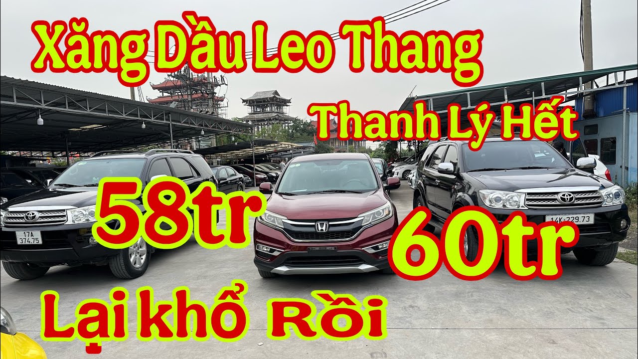 Xăng dầu Tăng Cao …Đăng kiểm chặt…Thanh lý hết…100xe ..máy dầu ế dài…0965892335