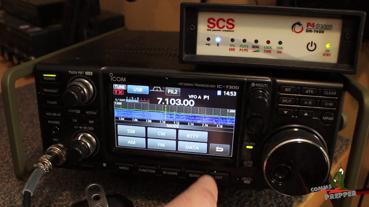 Receiving a Gmail email over HF radio with Winlink system