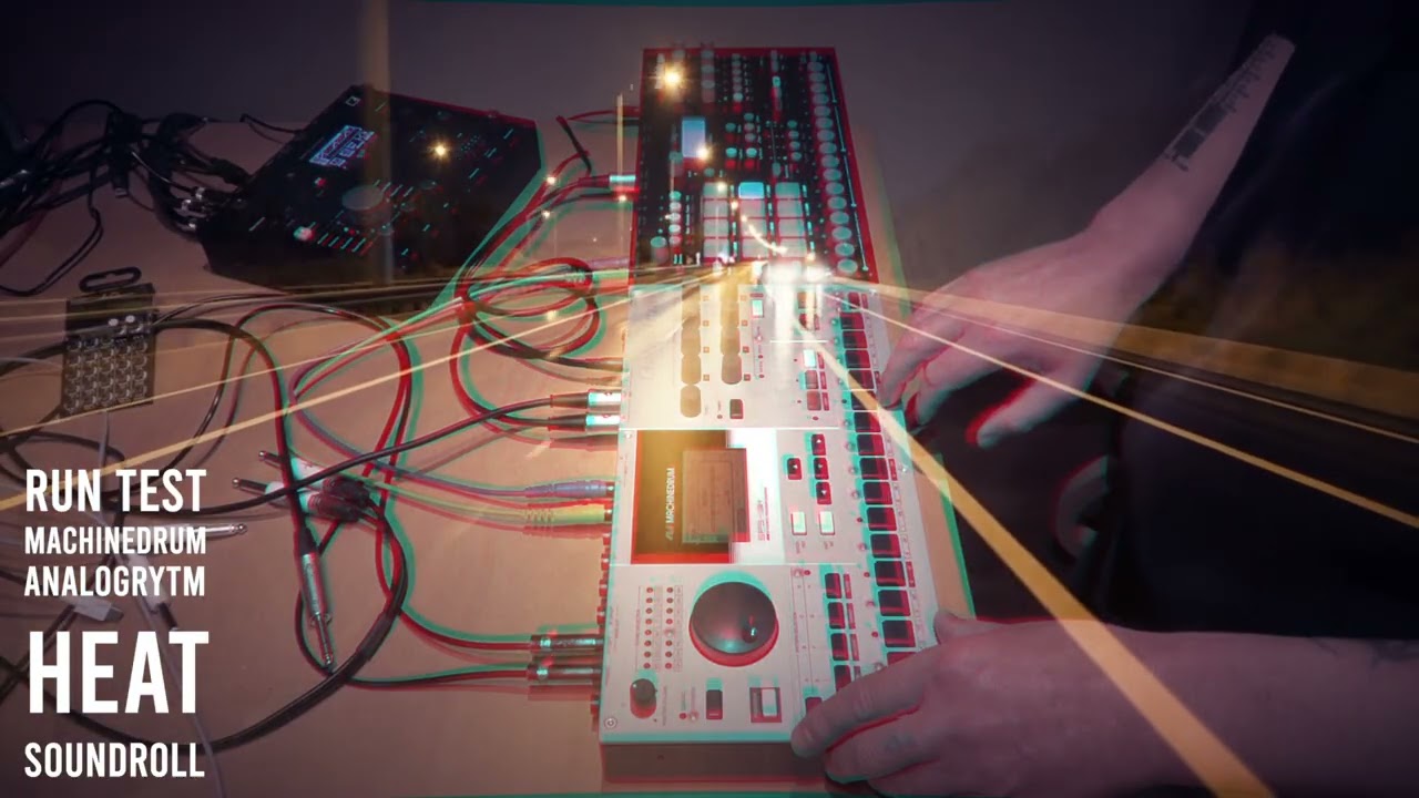 Run Test on Machinedrum Analog Rytm Heat