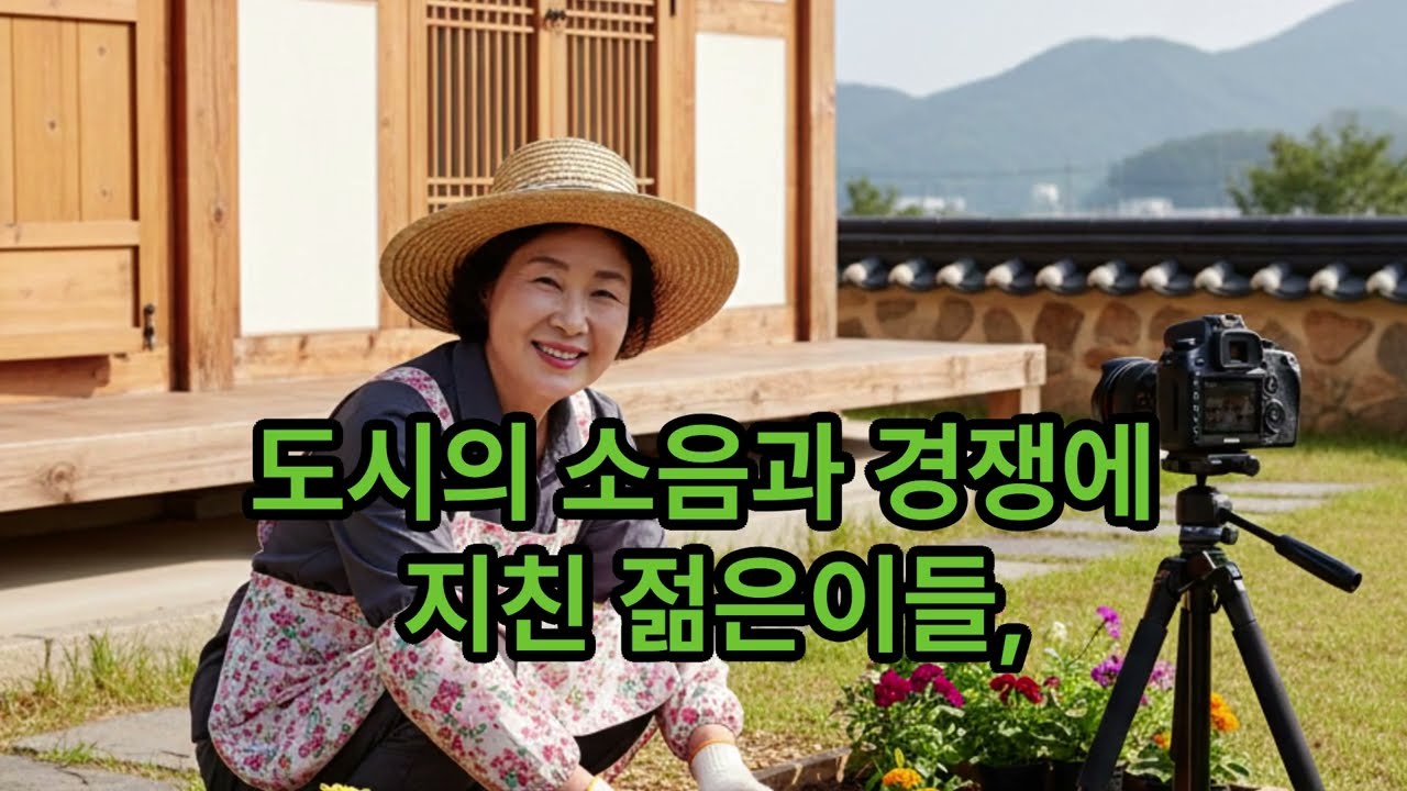 어느 주부의 산골 귀촌 일기, 귀촌사연,시니어  감동 사연,힐링 이야기,중년 사연, 감동 사연, 시니어 이야기,요리, K-food, 대한민국 여행지,생활의 지혜,유튜브 사연