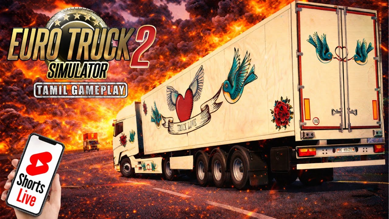 #eurotrucksimulator2 | Tamil Gameplay pt. 17 #shorts