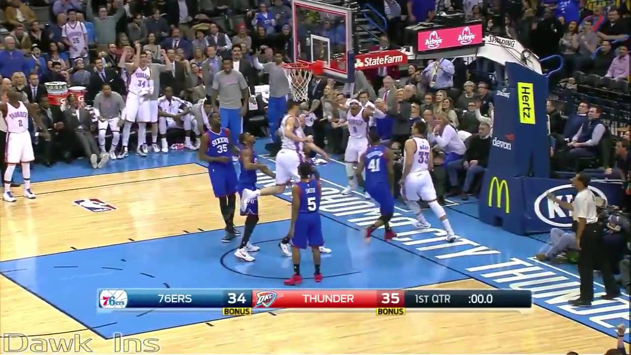 Russell Westbrook Triple Double vs 76ers (Full Highlights) (03/04/15) !