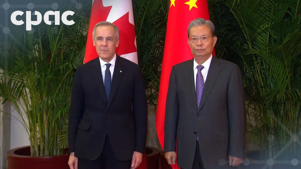 PM Mark Carney meets with Chinese Politician Zhao Leji – January 15, 2026