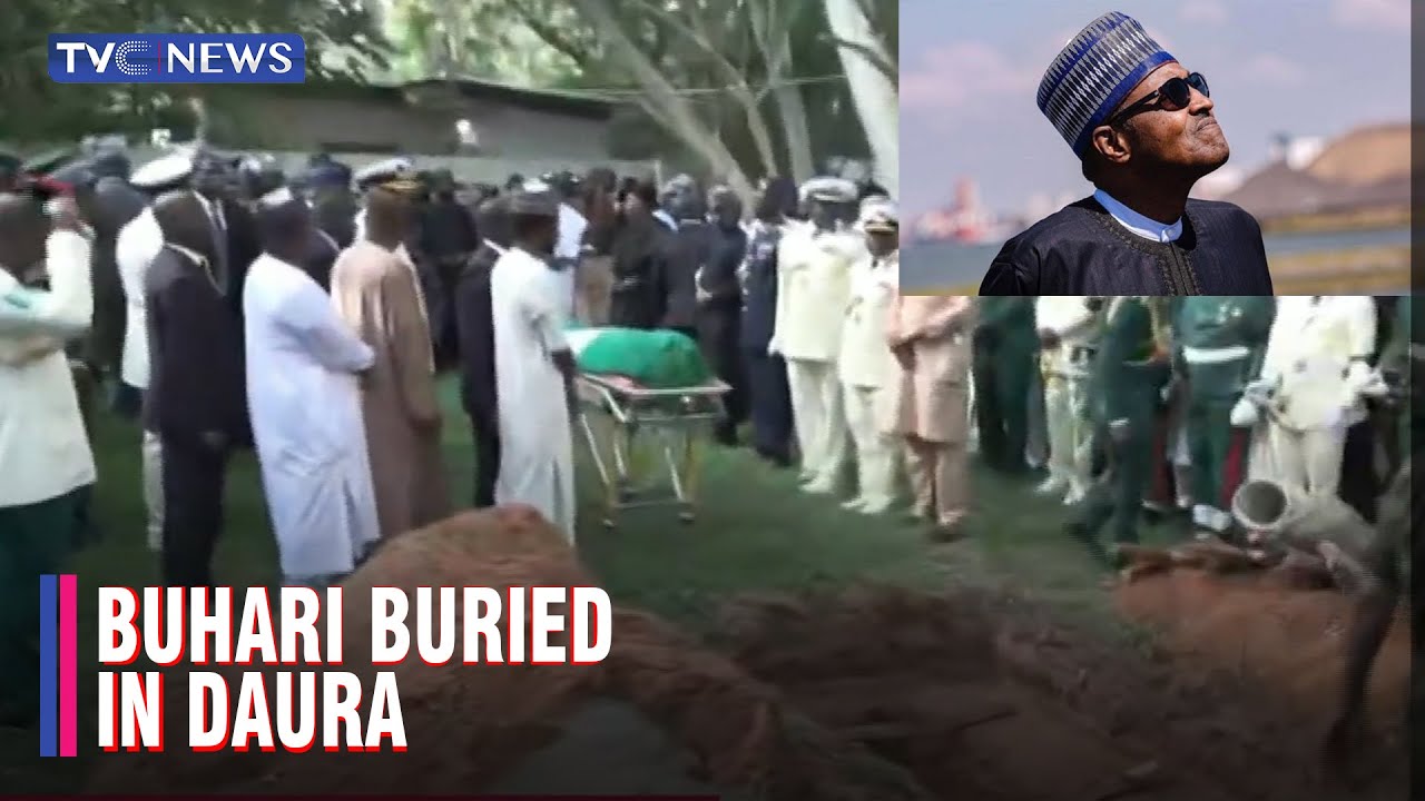 Former President Buhari Buried In Daura