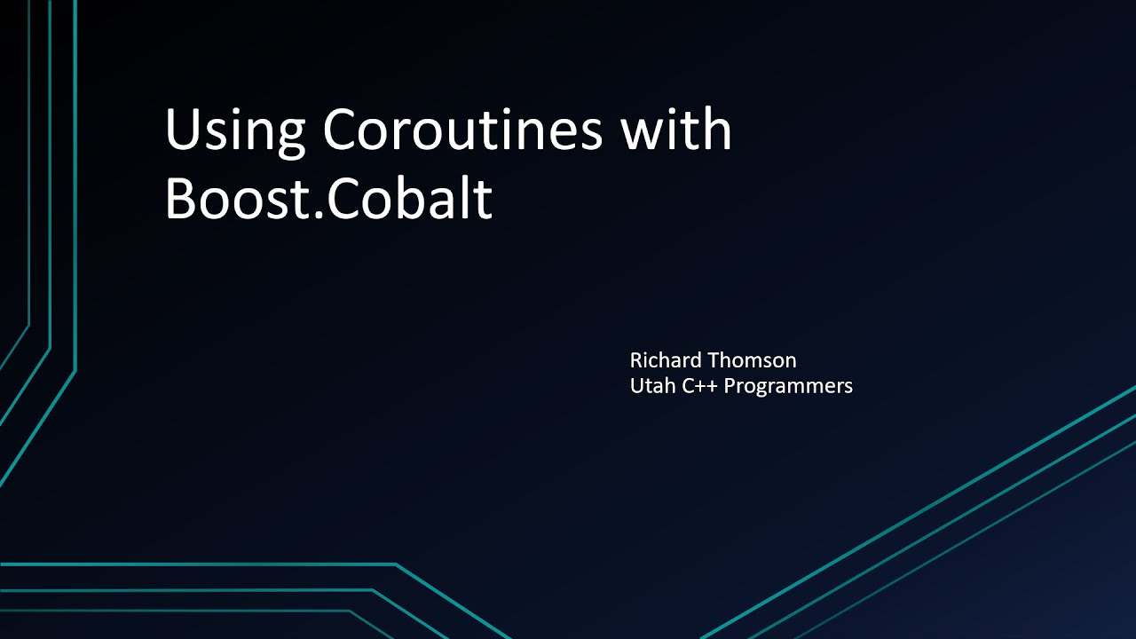 Using Coroutines with Boost.Cobalt