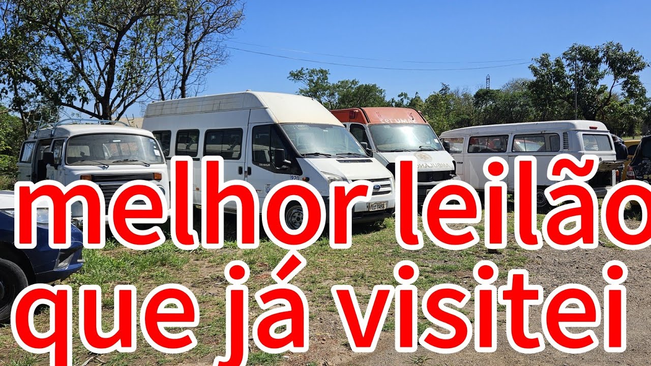 Esse é um dos melhor leilão que já visitei 