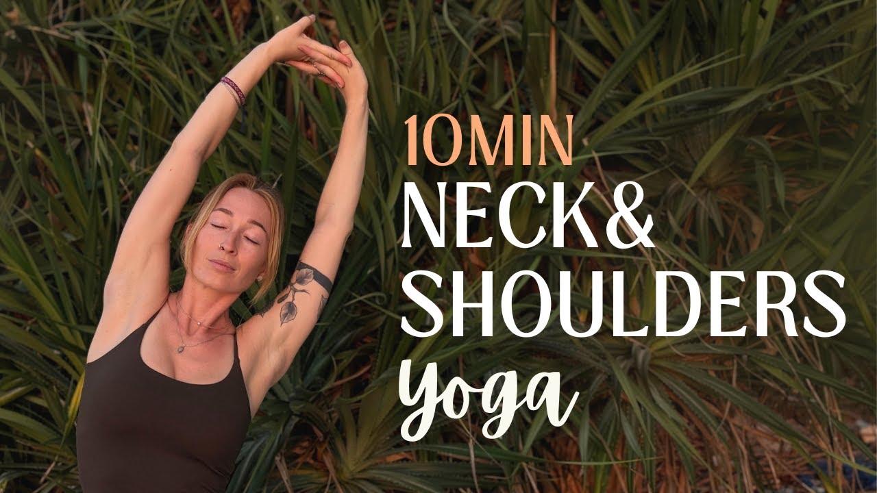 10 Minute Neck & Shoulder Stretch | Gentle Yoga for Tension Relief