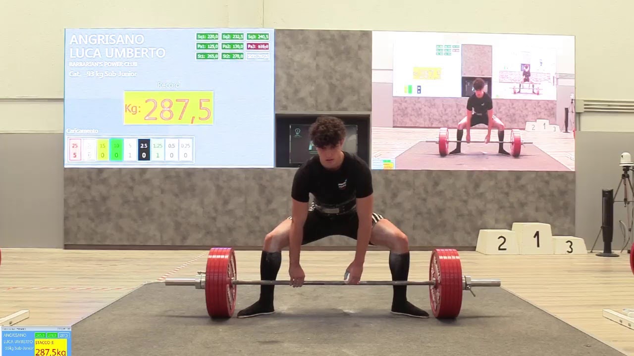 4° GARA NAZIONALE CLASSIC DI POWERLIFTING SUB JUNIOR,JUNIOR  - Uomini Sub Junior tutte le cat.