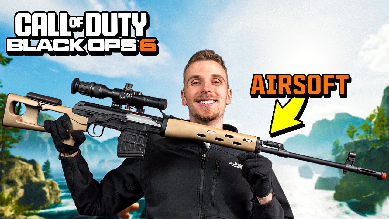 Я тестирую страйкбольное оружие из Black Ops 6!