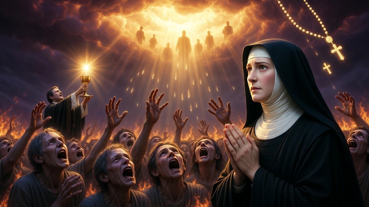 Santa Faustina vide cosa chiedono le anime del Purgatorio a chi è ancora vivo
