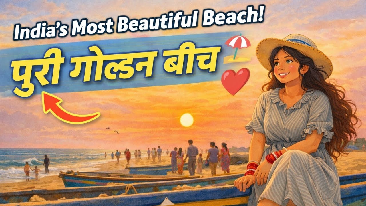 Puri golden beach ⛱️🤗 || जगन्नाथ धाम || puri 2026⛱️❤️