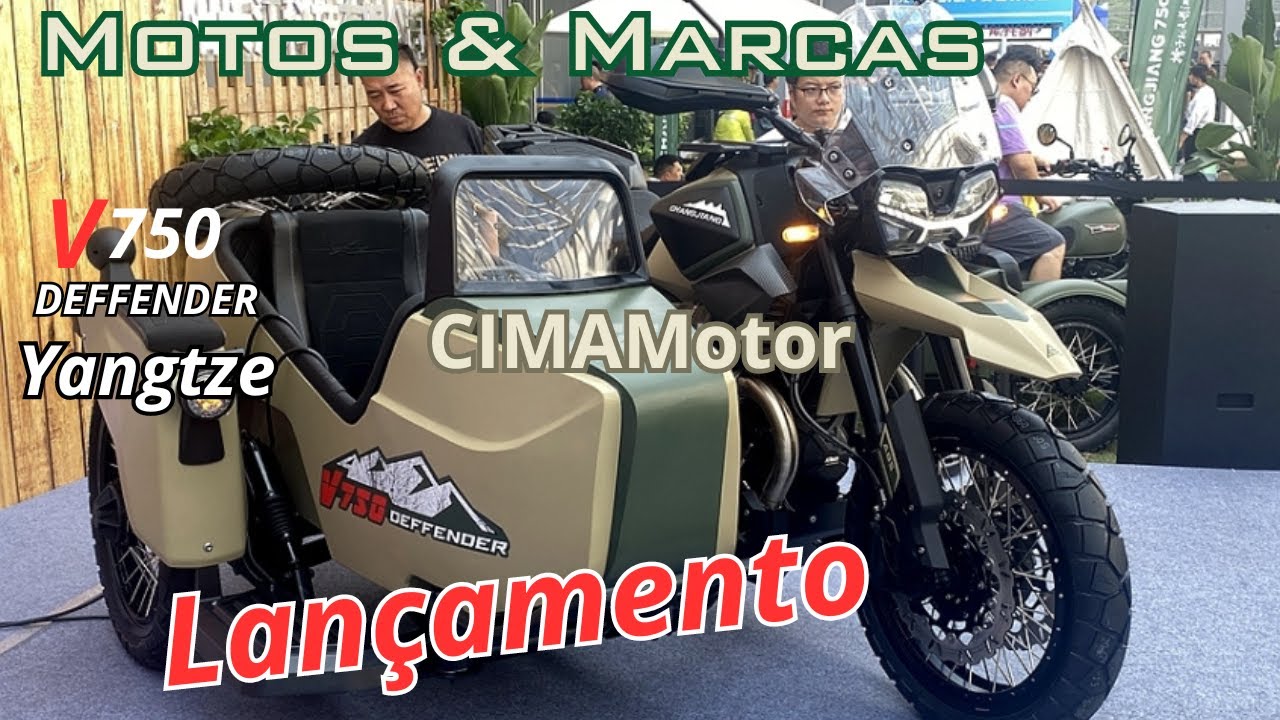 Mais um lançamento no CIMAMotor V750 DEFFENDER da Yangtze, primeiro canal no Brasil a mostra