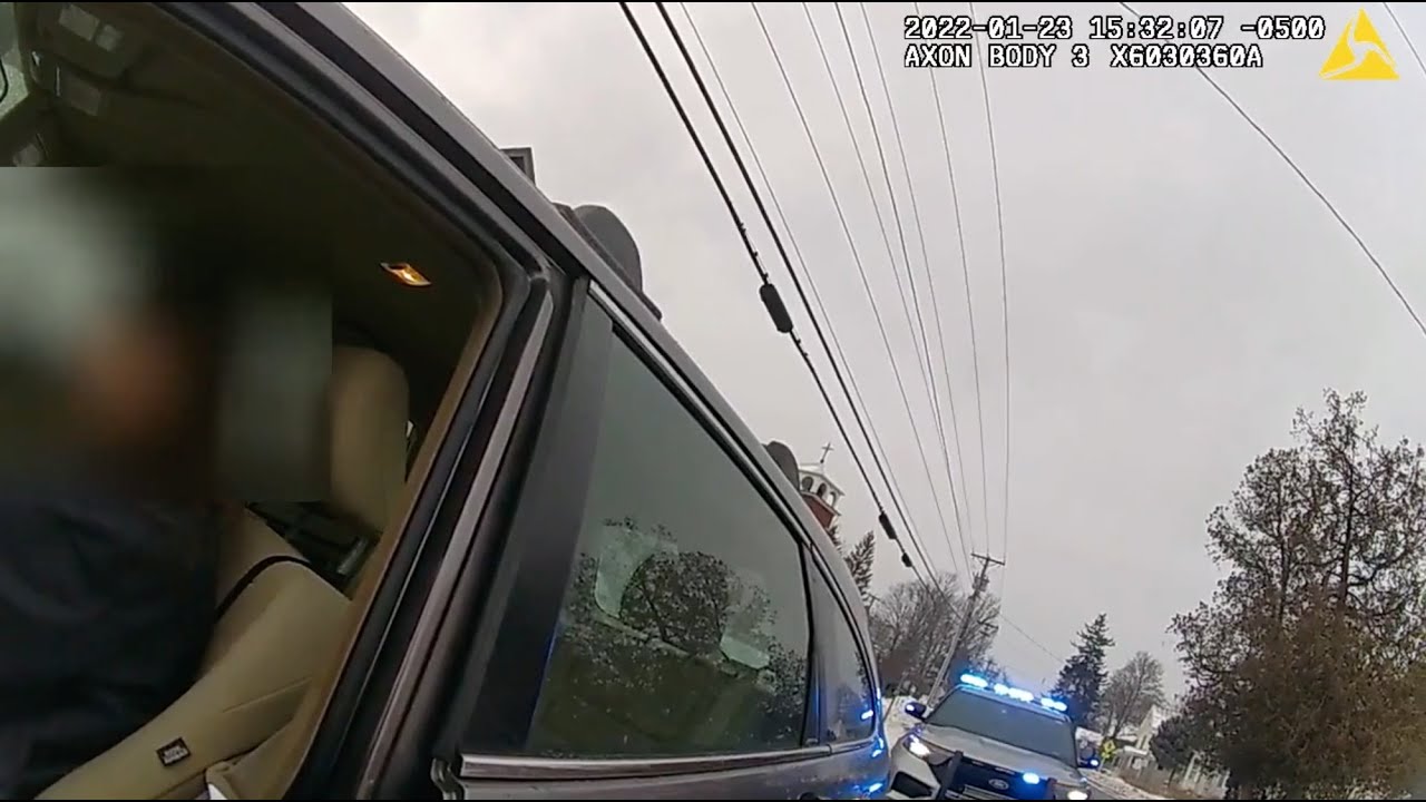 Body cam footage of Shelburne police officer shoving teen