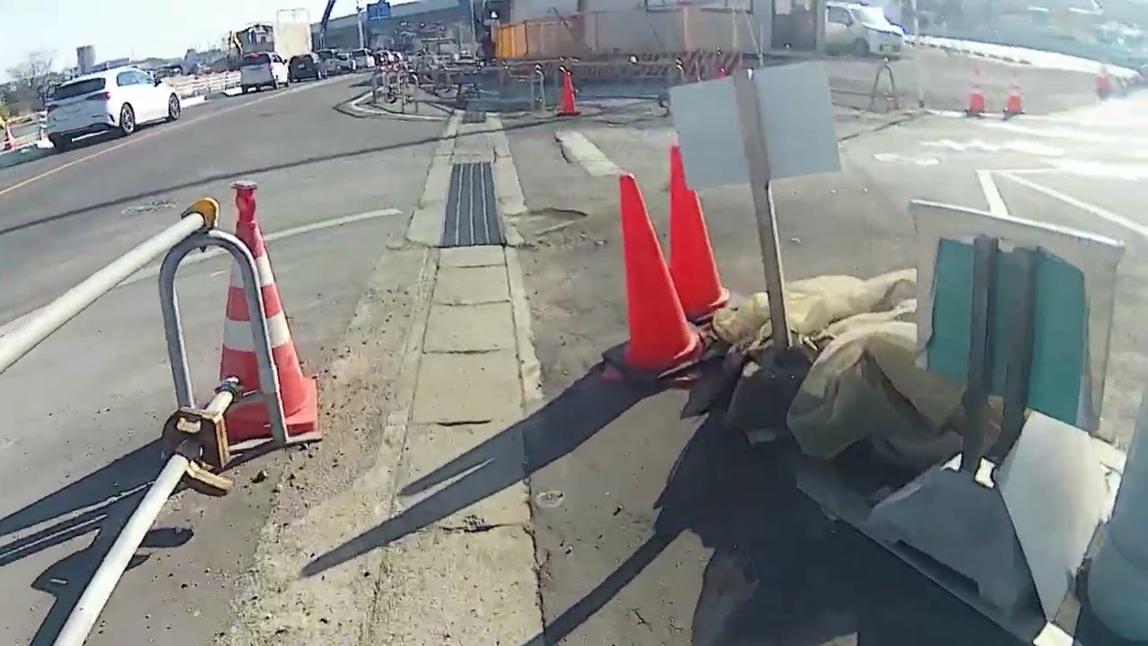 作業用バス停散歩動画 特別編 東海市朝のショートコース ファイル５ ローソン辻ヶ花店～ウェルシア東海加木屋店迄