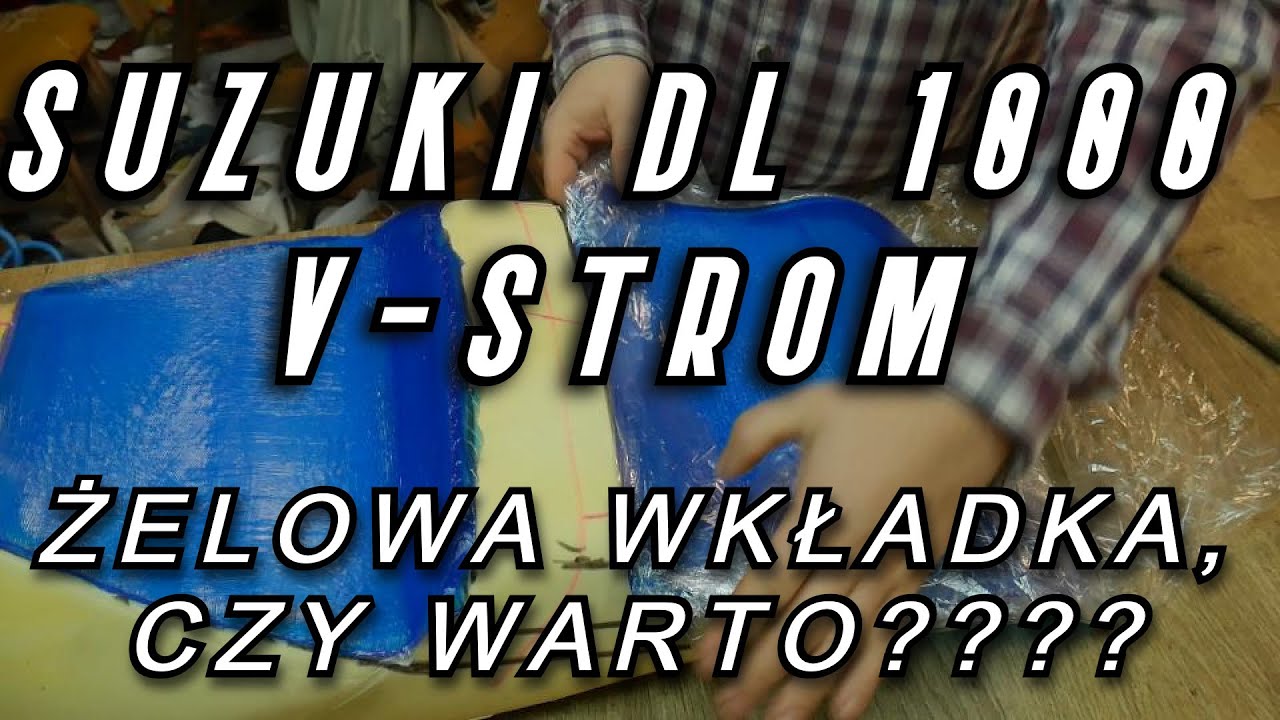 V-Strom DL 1000, wkład żelowy dla kierowcy +1. Kilka słów, jak zachowuje się w czasie montażu