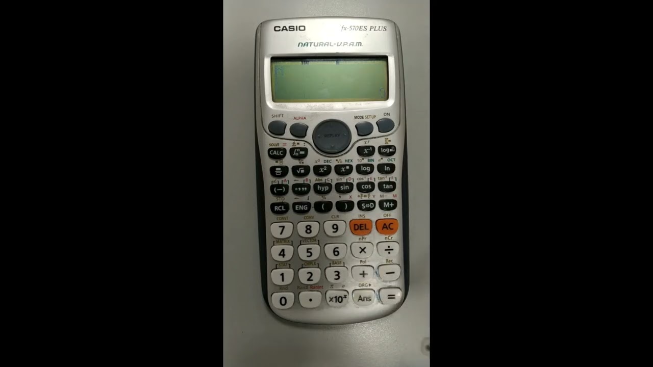 CALCULADORA casio fx 570 es plus