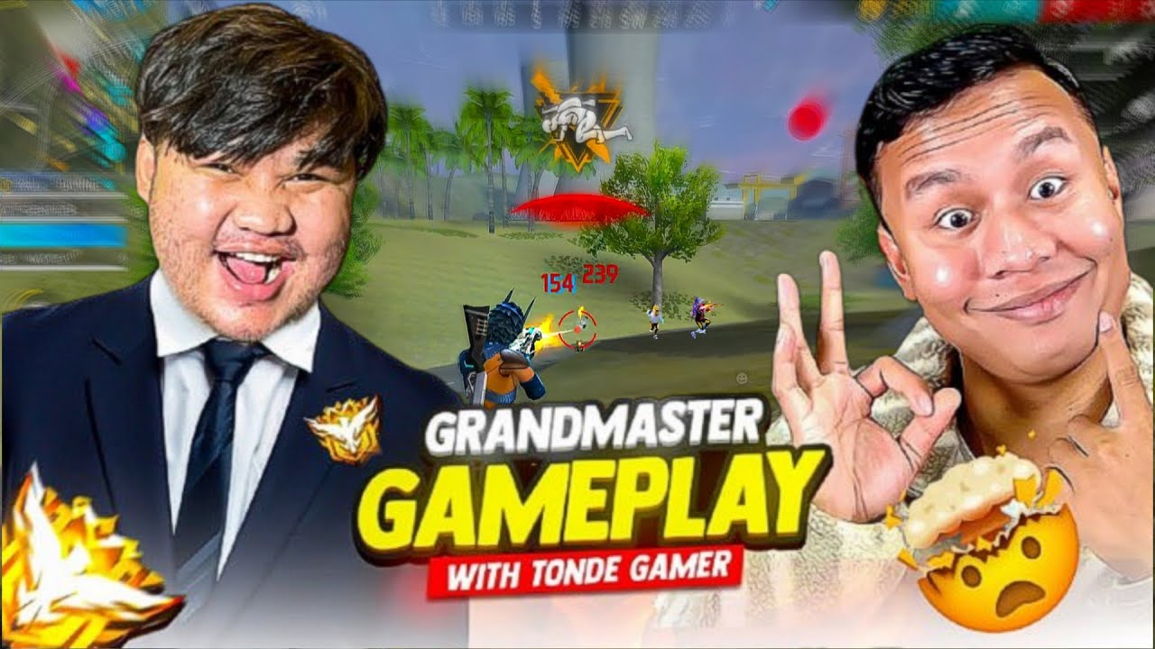 Tonde Gamer With V Badge Biggest YouTuber 🥵 Grandmaster Gameplay *Must Watch*