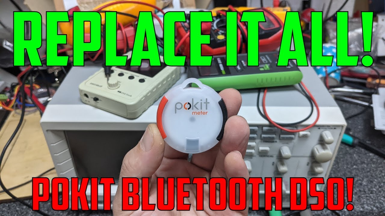 Pokit - Multimeter, Oscilloscope and Logger on your keyring!!