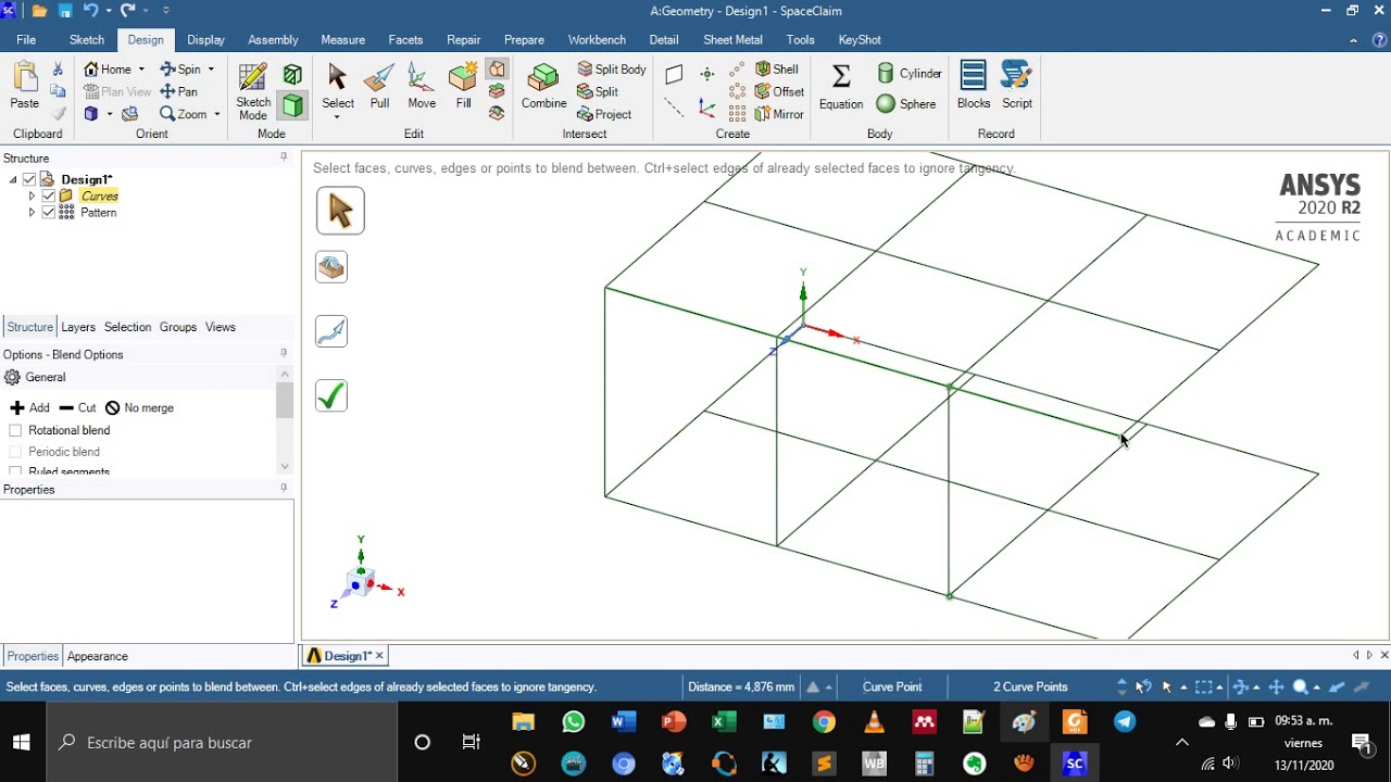 Modos de vibración y respuesta en frecuencia de una estructura en ANSYS Workbench (Parte 1)
