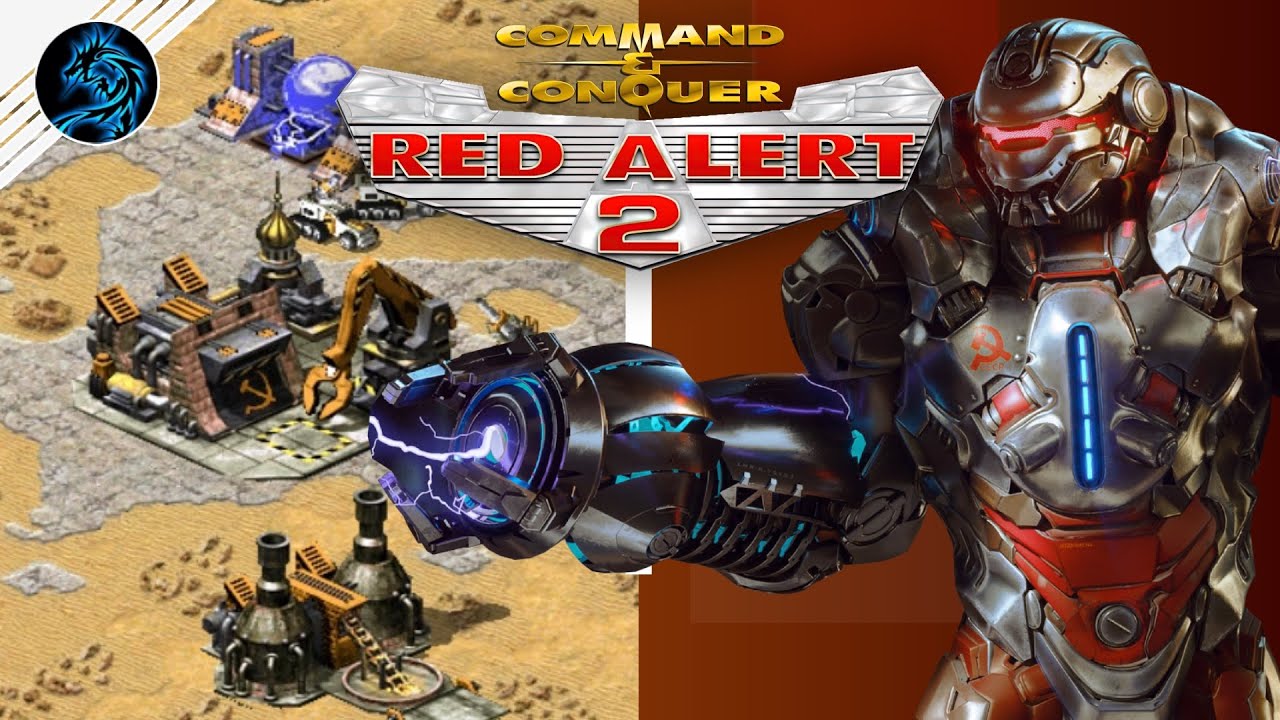 Red Alert 2 | The Soviets War | (7 vs 1 + Superweapons)