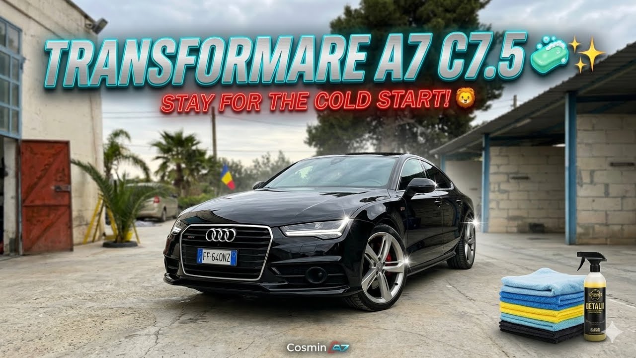 „A7-le meu nu a mai fost atât de curat niciodată! + Cold Start de final 🔊”