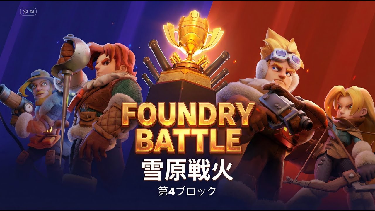【雪原兵器リーグ】雪原兵器リーグで旧友と再会!??予選３回戦　179KKO vs 194OGG