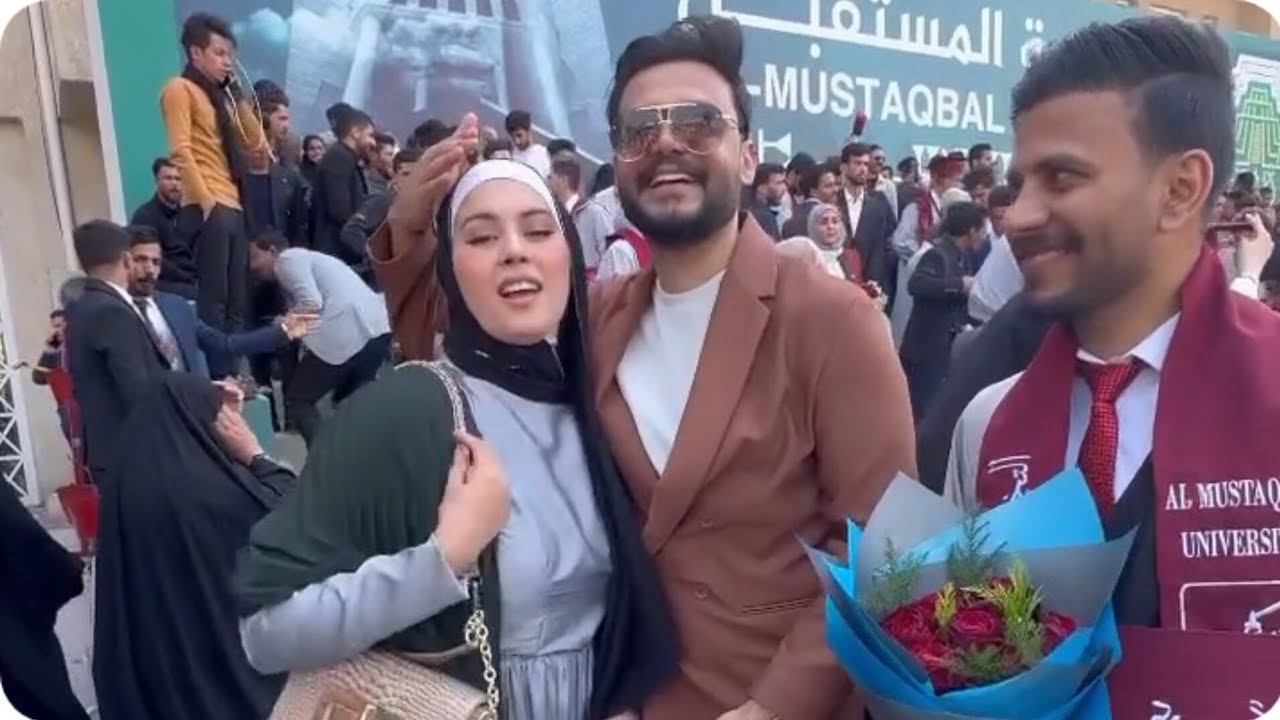 عملتلكم فيديو حفل تخرج اخ زوجي حسين 🥹اجواء كلها حلوى
