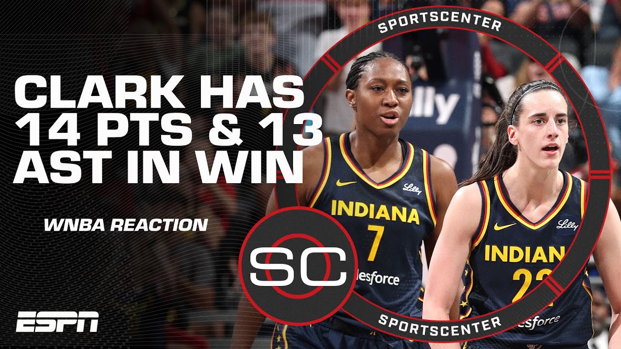 WNBA Reaction 🏀 Caitlin Clark & Fever top Paige Bueckers & Wings | SportsCenter
