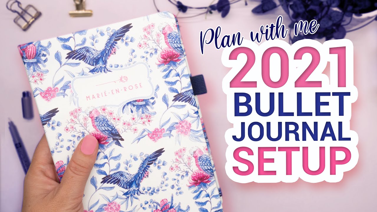 2021 Bullet Journal Setup | PLAN WITH ME | My Bullet Journey