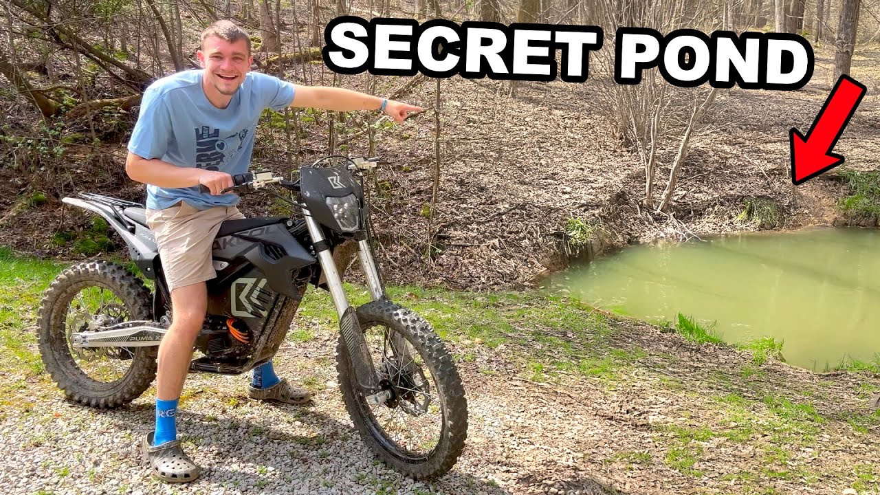 I Went Exploring a Found a Secret Pond!