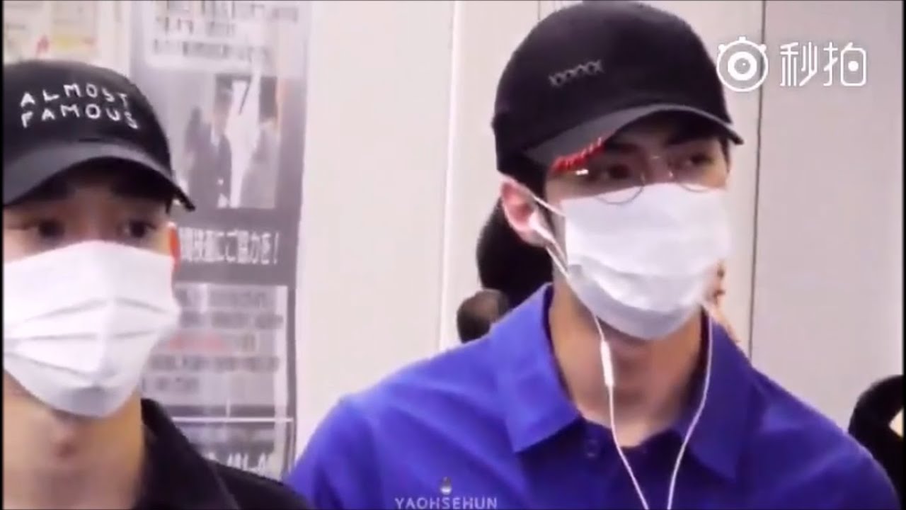160504 EXO Sehun at Haneda Airport