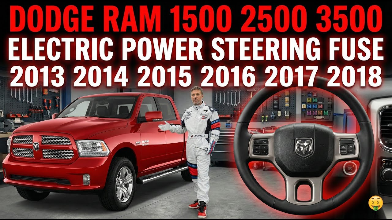 Устранение тугости рулевого управления: замена предохранителя EPS на Ram 1500/2500/3500 (2013-2018)