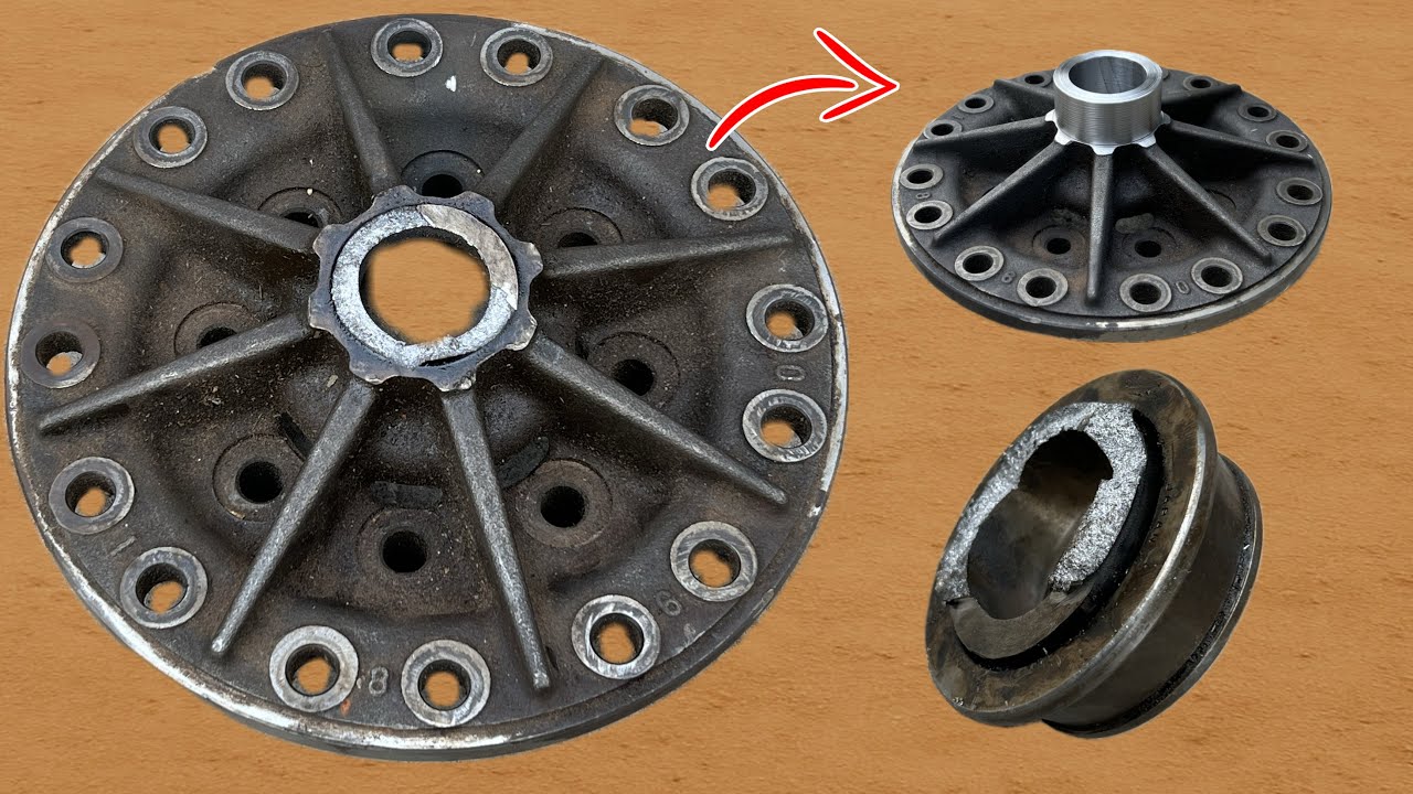 Priceless Repair! Truck Spider Gear Housing Repaired Skillfully on a Low Budget