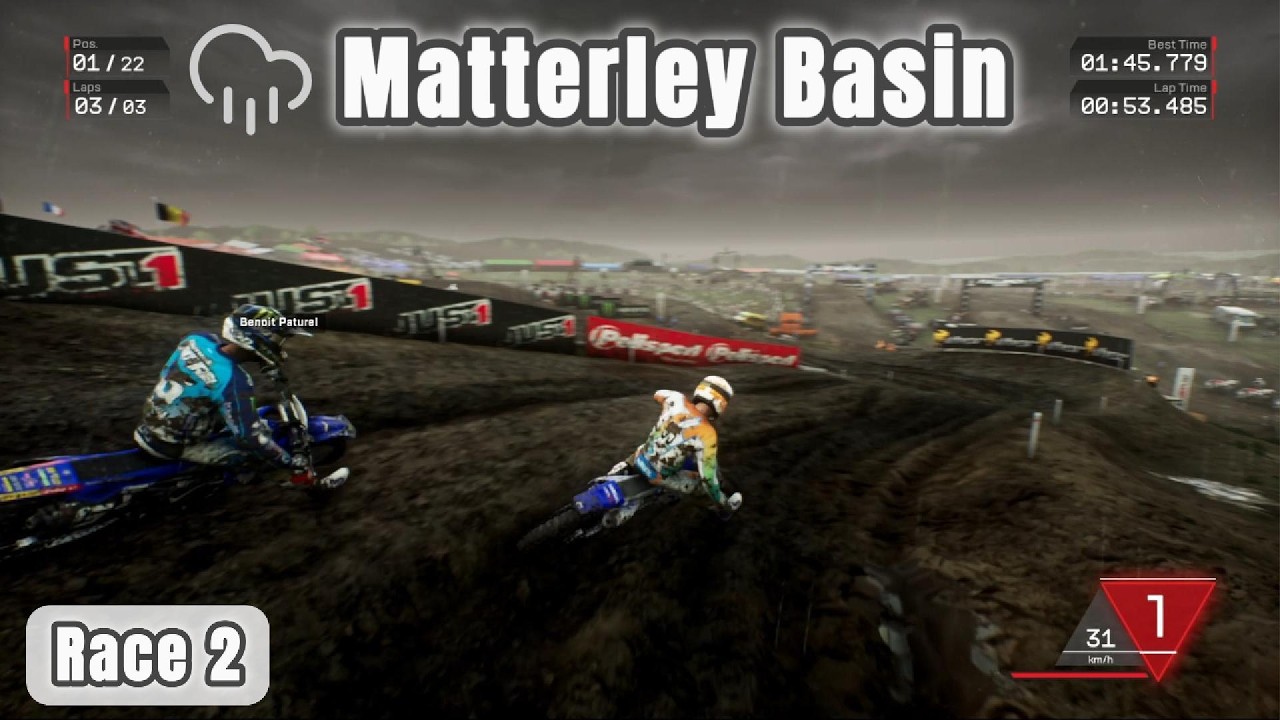 MXGP3 - The Official Motocross Videogame (career mode) Matterley Basin (2/2)