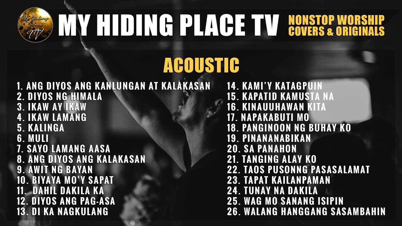 Nonstop Worship Songs Compilation My Hiding Place TV Covers & Originals (Acoustic)
